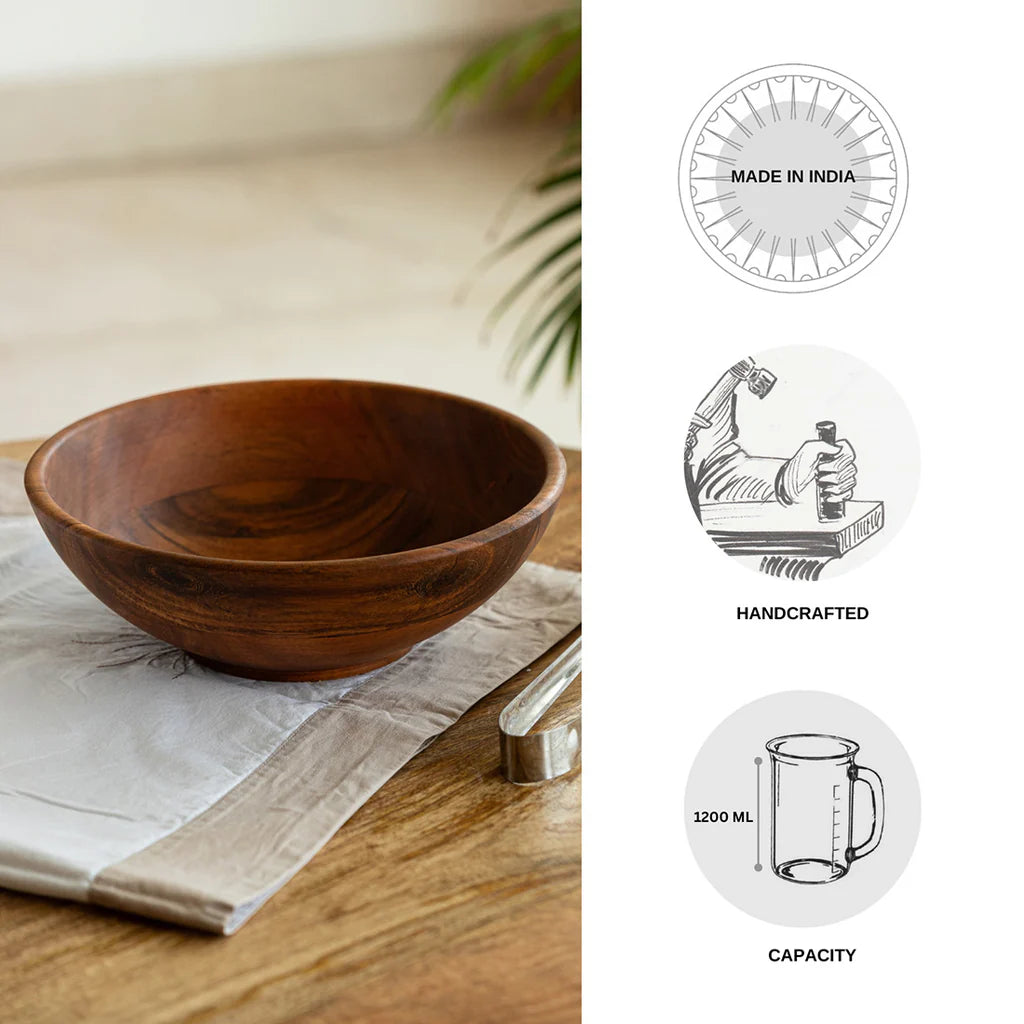 Elemental Serving Salad Bowl