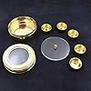 Handcrafted Brass Mini Spice Box Set