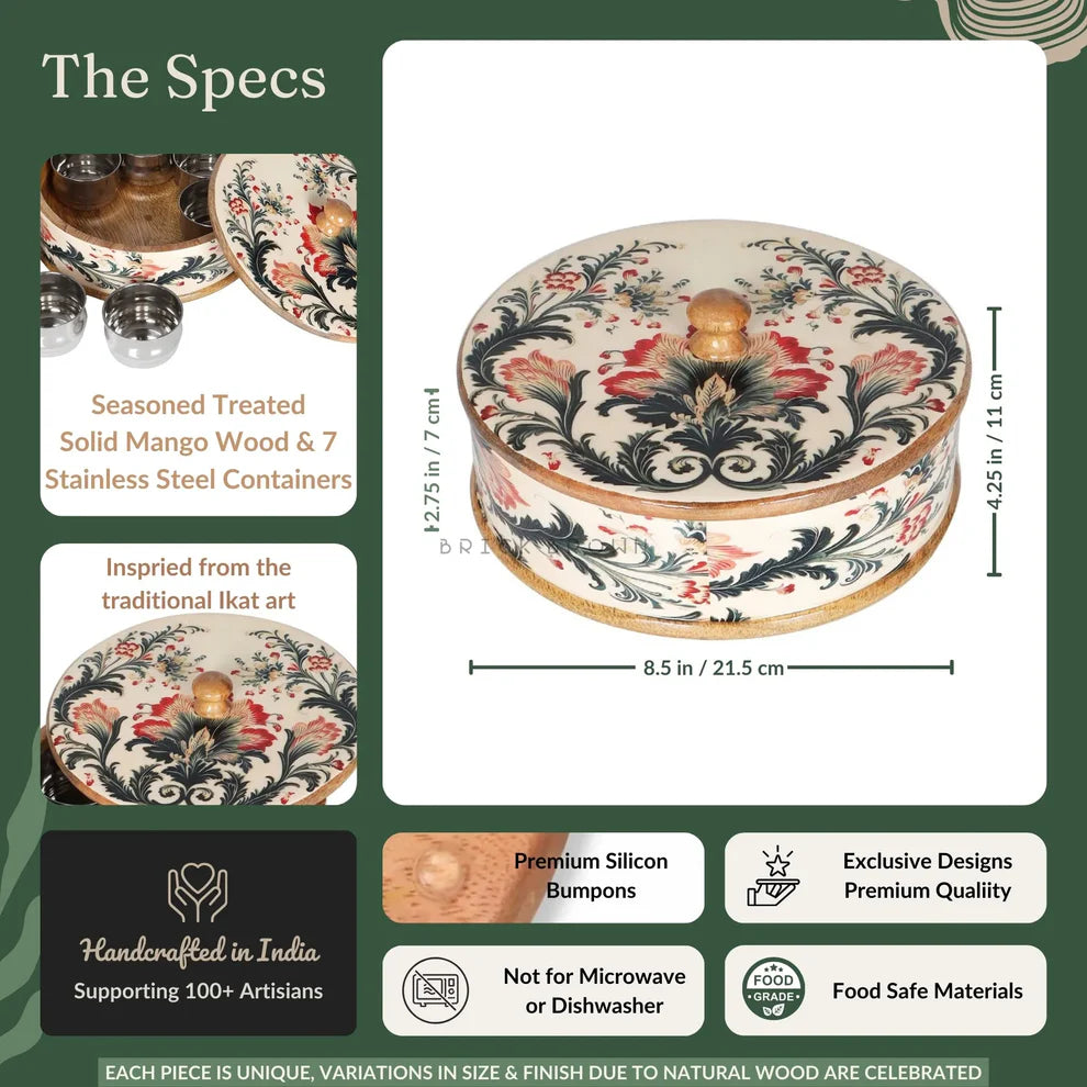 Bloom Masala Box – Cream