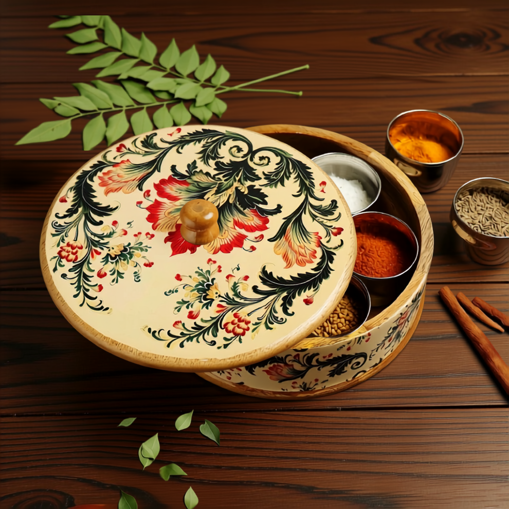 Bloom Masala Box – Cream