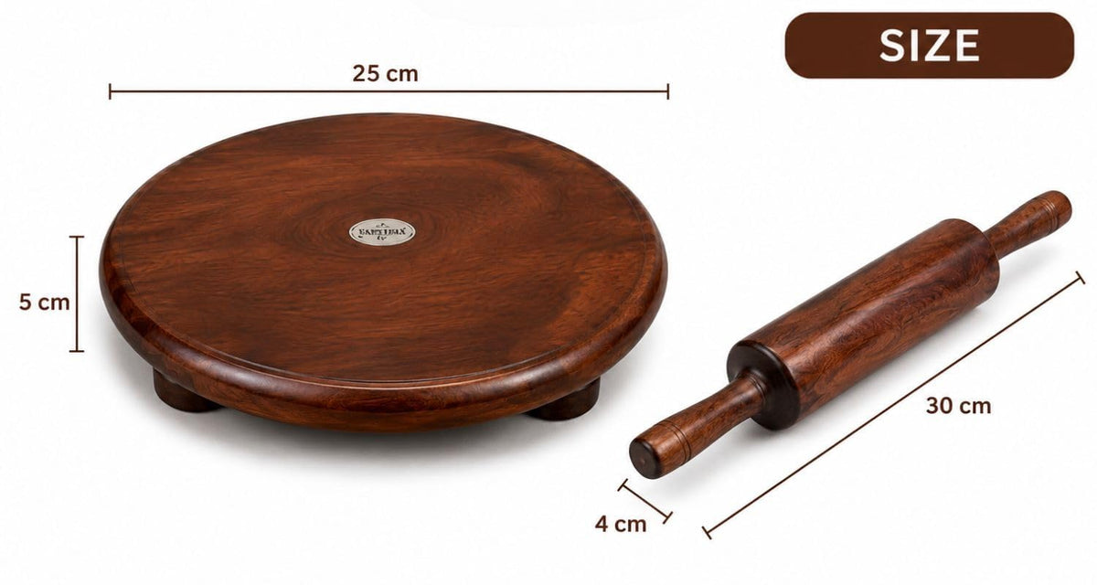 Acacia Wood Chakla & Chopping Board