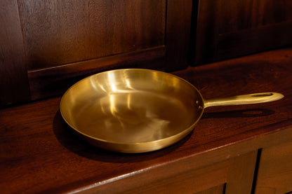Traditional Brass Frying Pan
