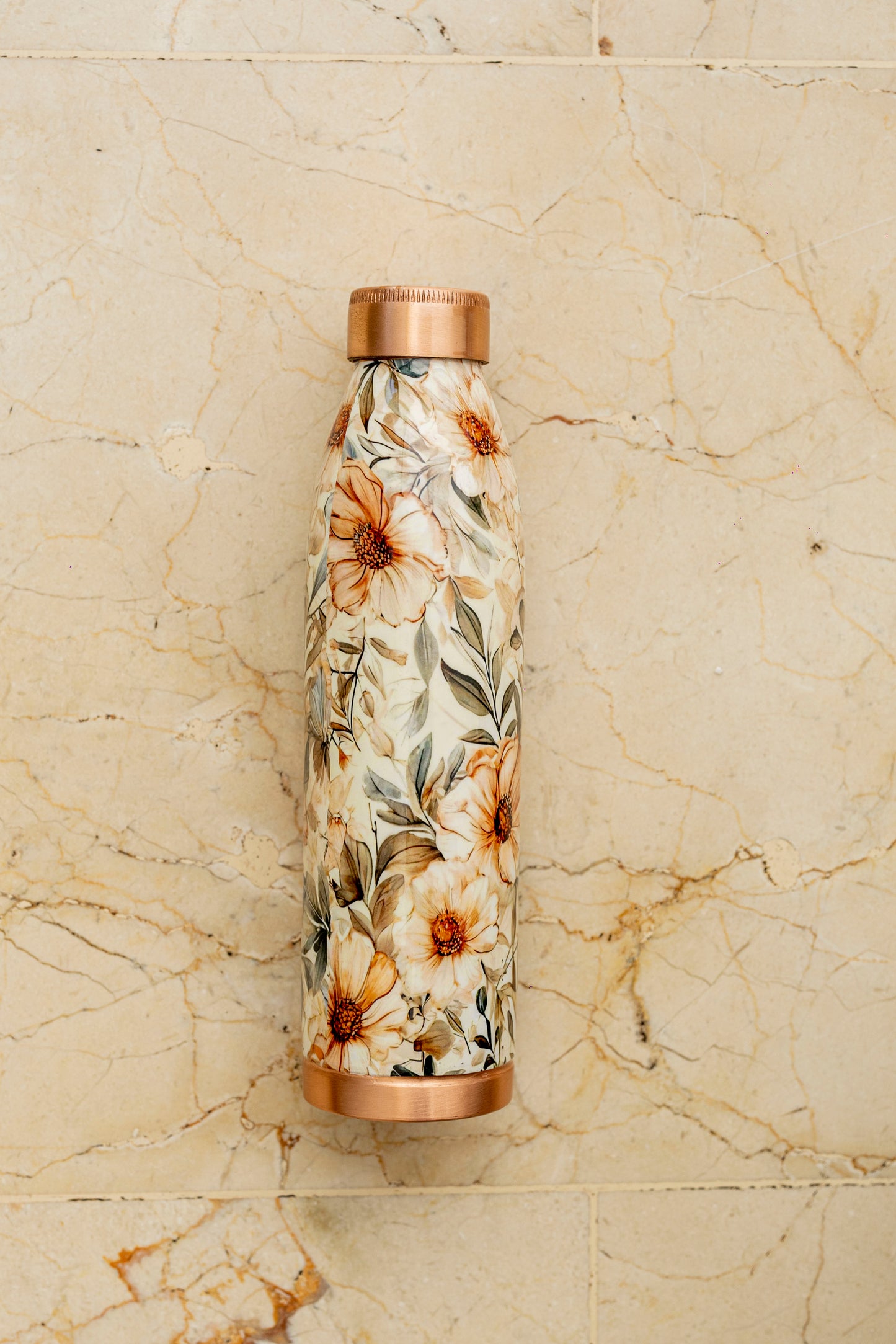 Printed Copper Water Bottle