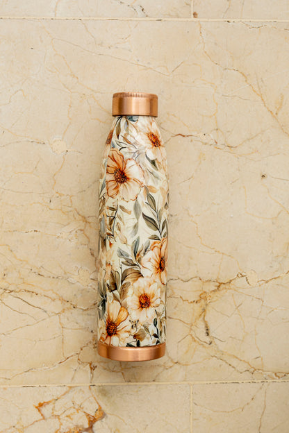 Printed Copper Water Bottle