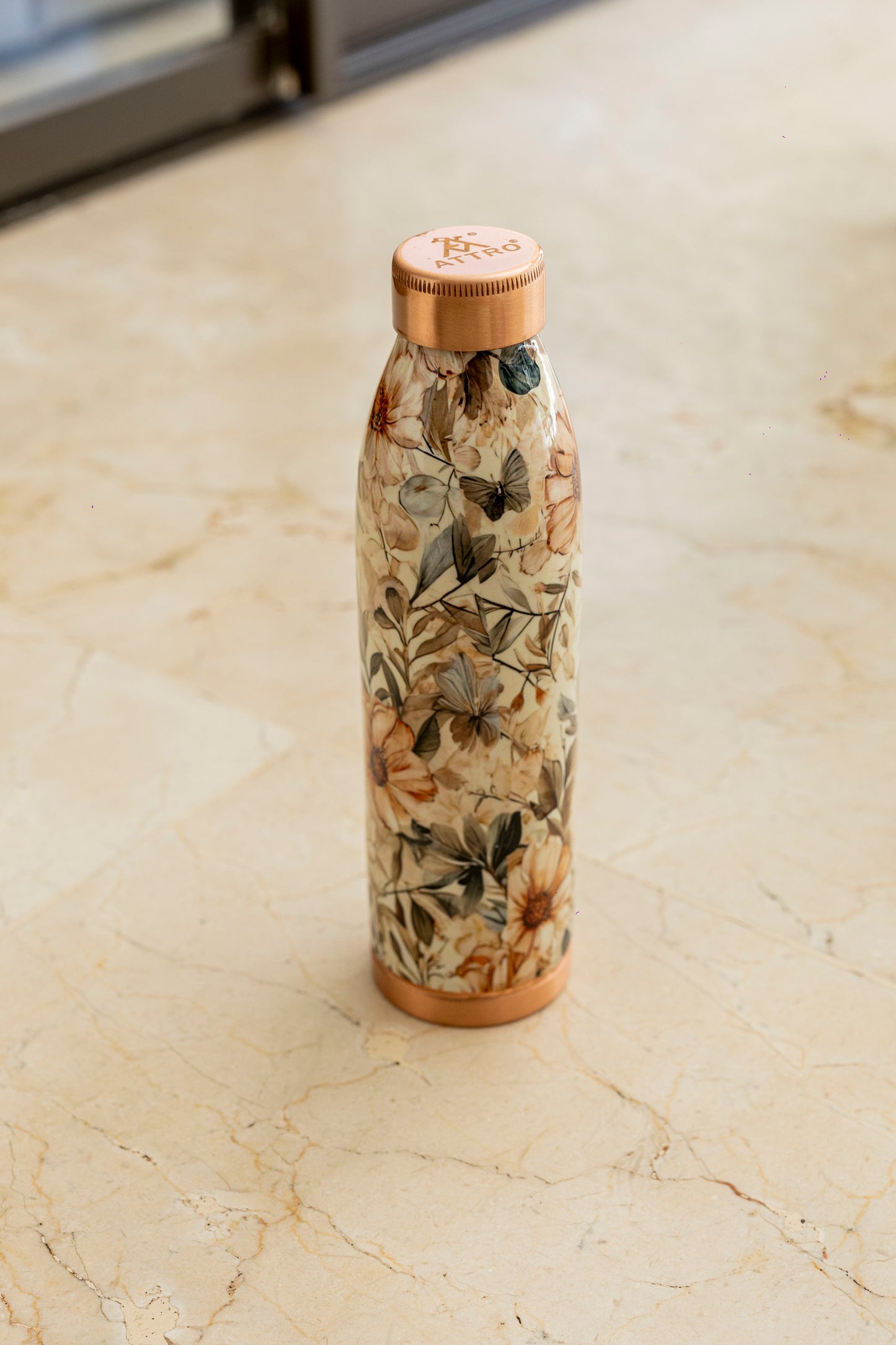 Printed Copper Water Bottle