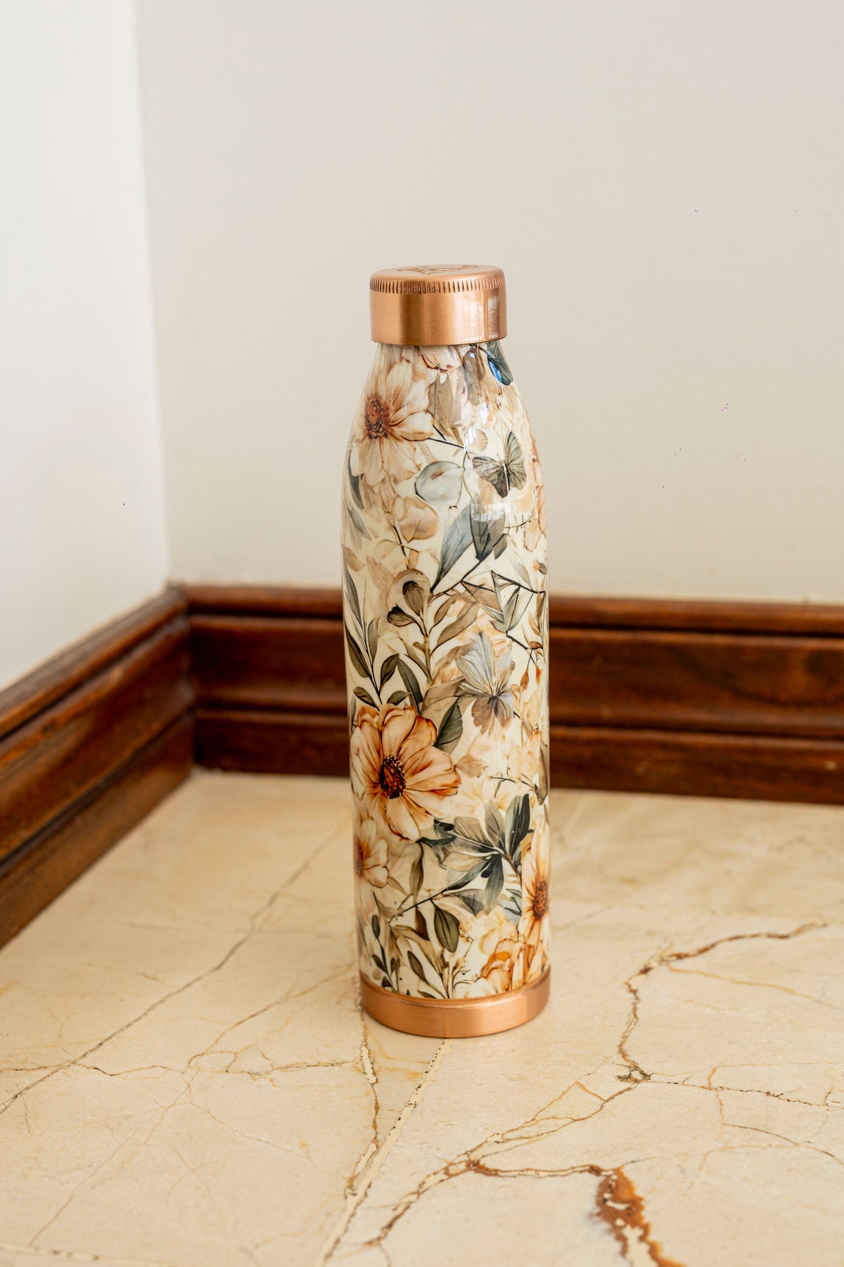 Printed Copper Water Bottle