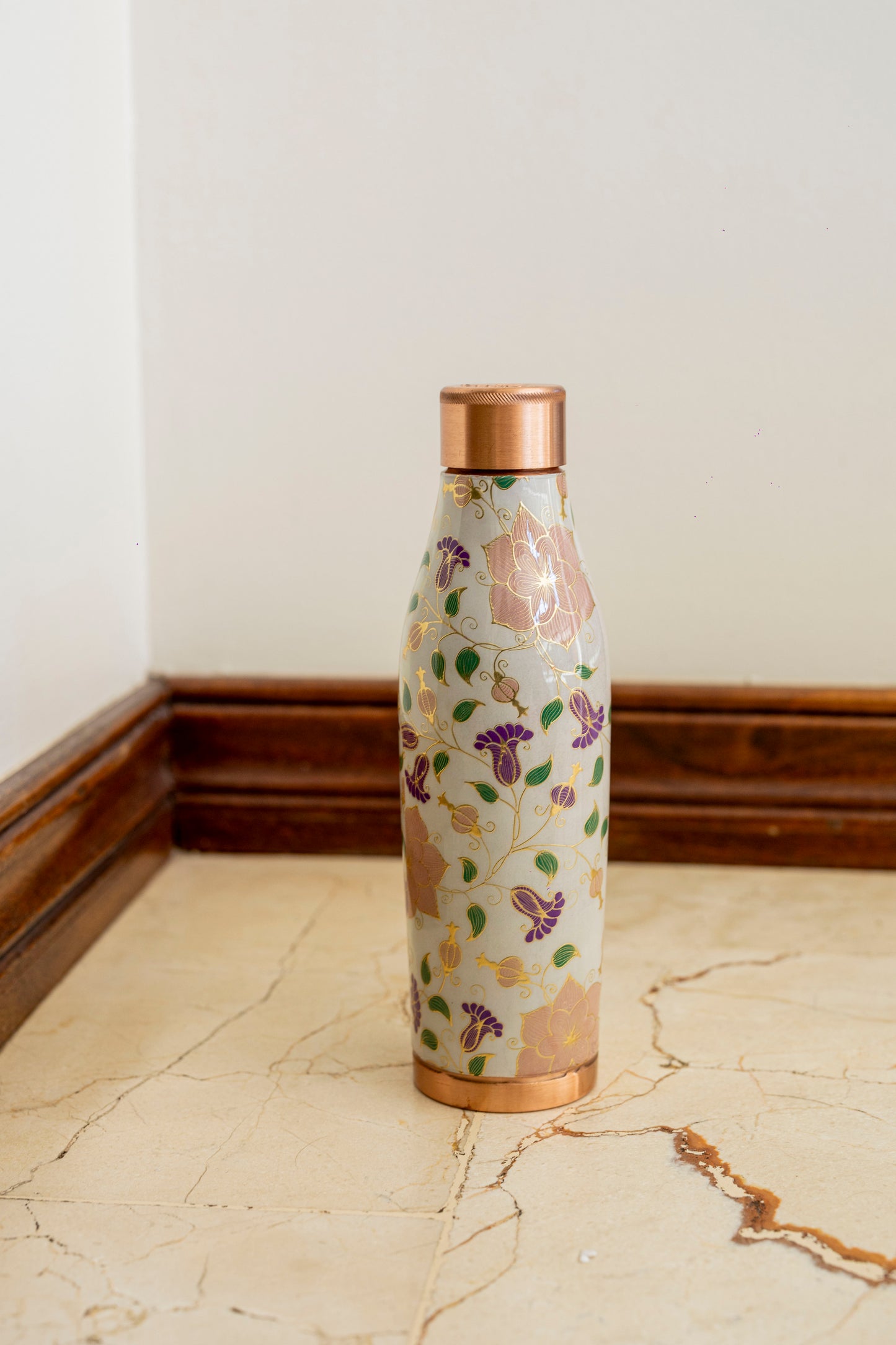 Printed Copper Water Bottle