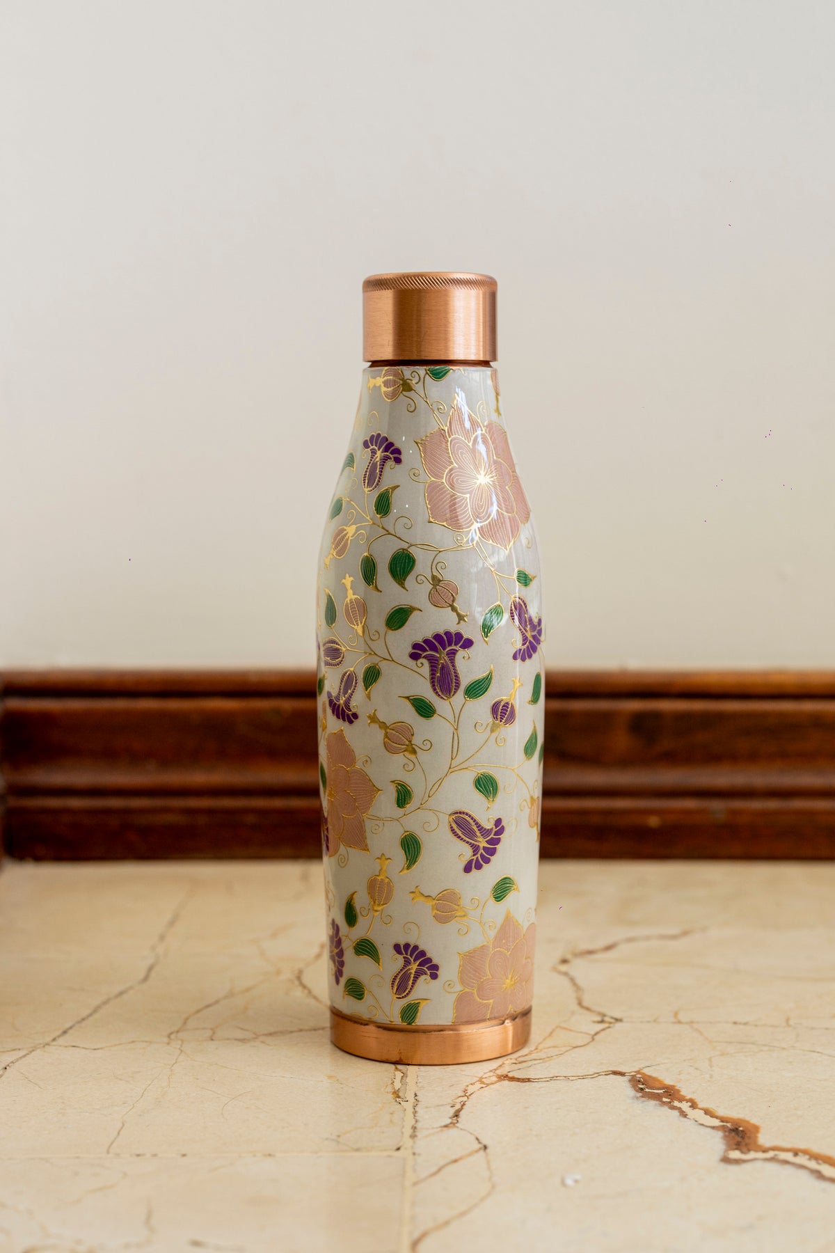 Printed Copper Water Bottle
