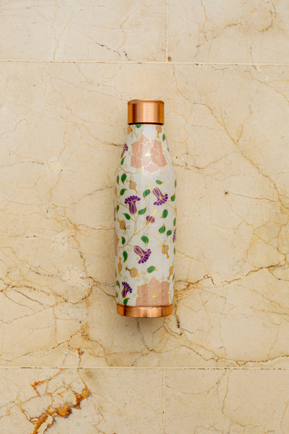 Printed Copper Water Bottle