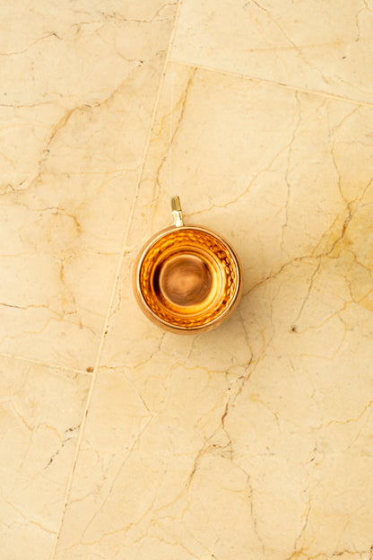 Hand-Hammered Pure Copper Mug