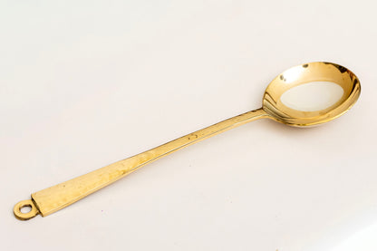 Large Brass Spoon