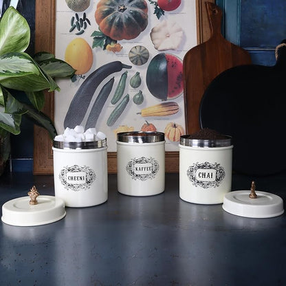 Elan Chai Cheeni Coffee Canister Set