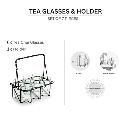 Rail Express' Tea Glasses Set