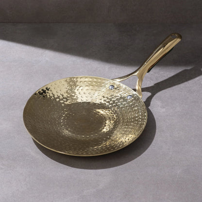 Brass Tawa with Plain handles