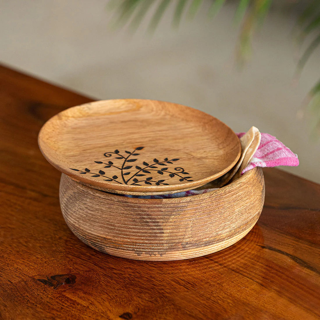 Burnt Leaf Handcrafted Spice Box
