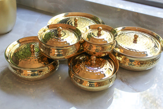 Brass Traditional Pot Set