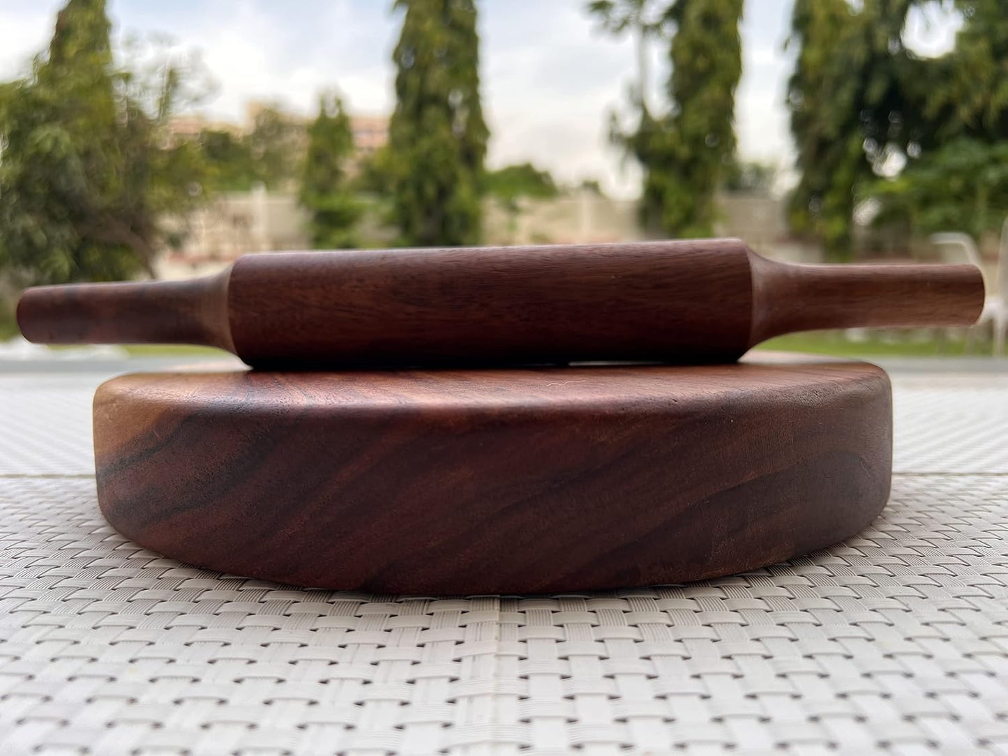 Wooden Chakla Belan Set