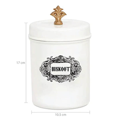 Chai Biskoot Canisters