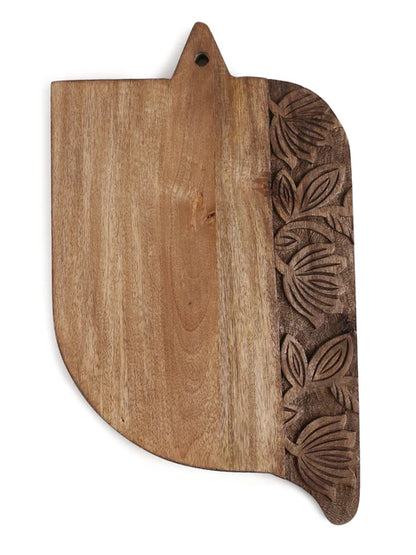 Cheese Board & Platter with Floral Border