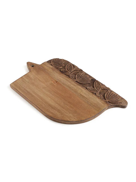 Cheese Board & Platter with Floral Border