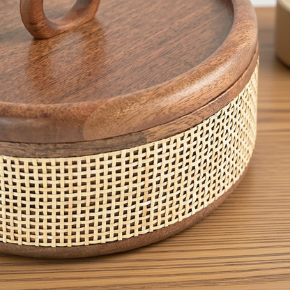 BB Tresso Wooden Roti Box (Rattan)